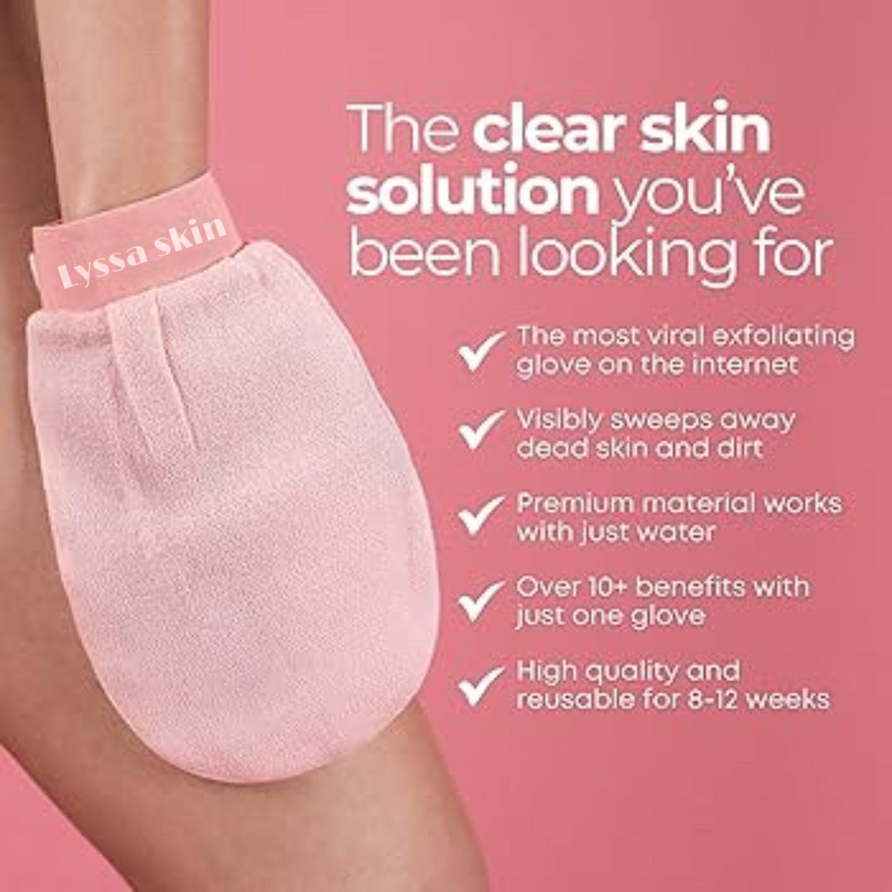 Lyssa Skin Exfoliating Glove